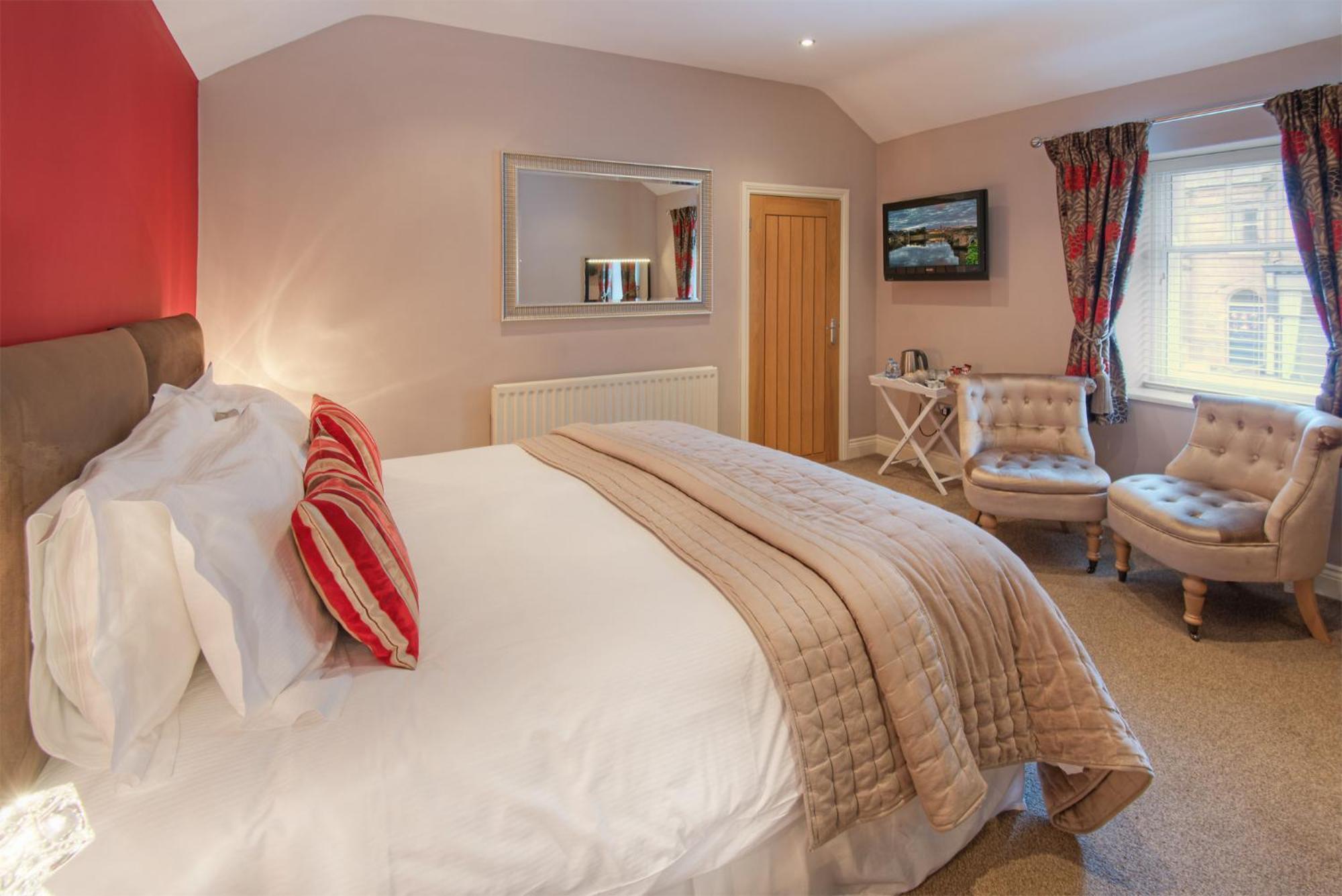 The Bondgate Boutique Hotell Alnwick Rum bild